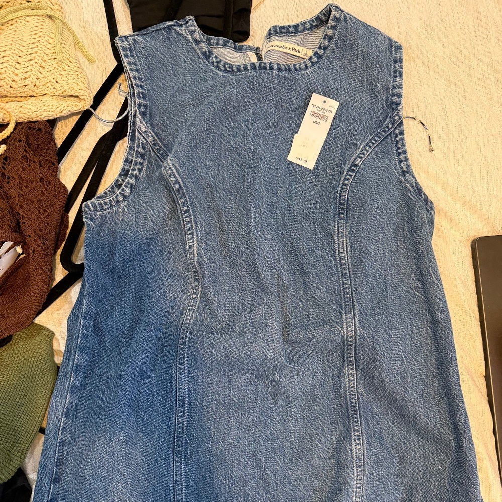 Denim dress